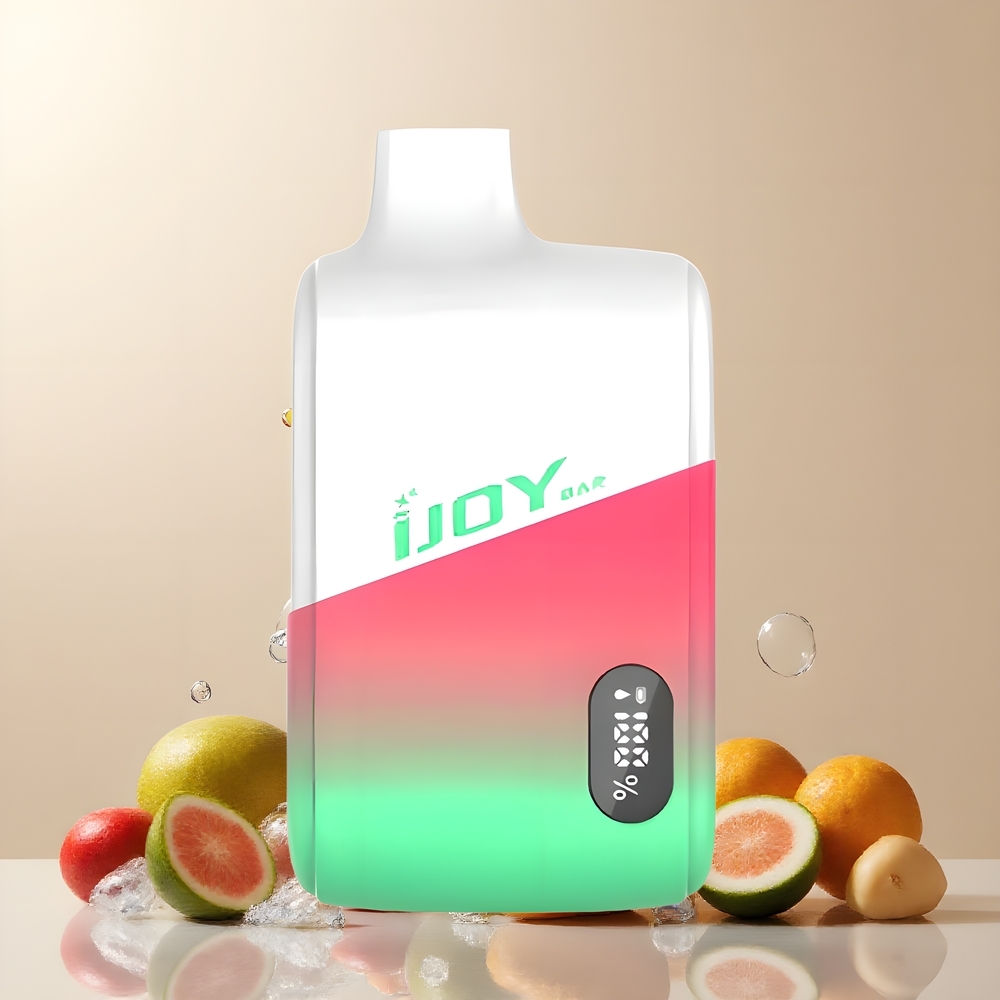 IJOY Bar IC8000 Grossister Sverige – 8000 puffar 18ml e-vätska 5 nikotin Type-C-laddning