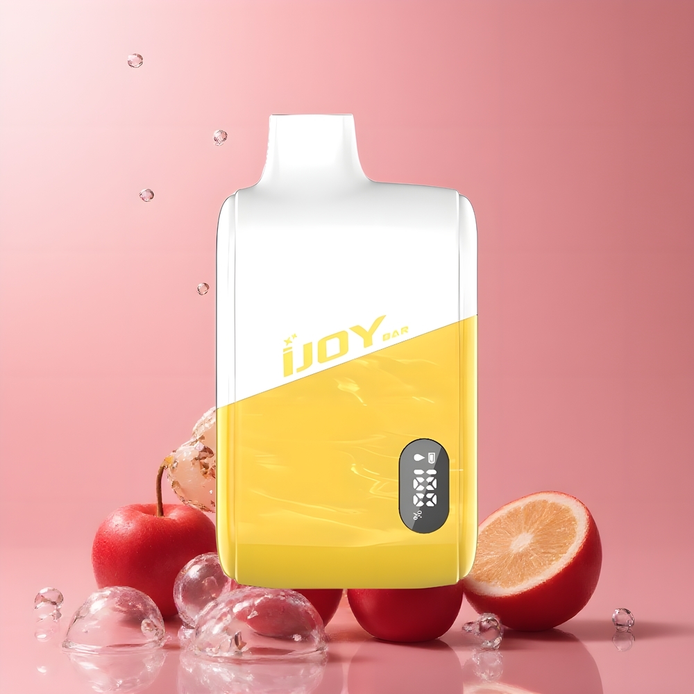 IJOY Bar IC8000 Grossister Sverige – 8000 puffar 18ml e-vätska 5 nikotin USB-C-laddning