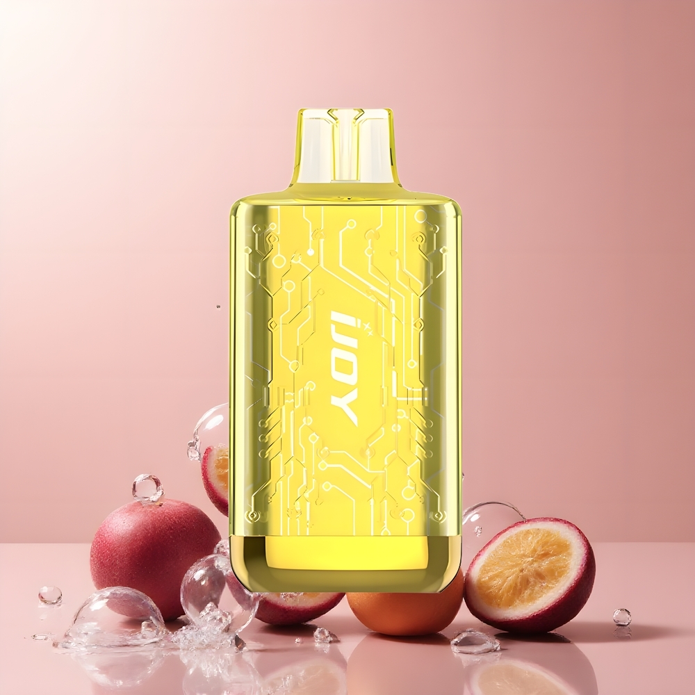 IJOY CYBER 5000 Puffs Disposable Vape 13ml 550mAh Type-C grossister Sverige Mango-passionsfrukt