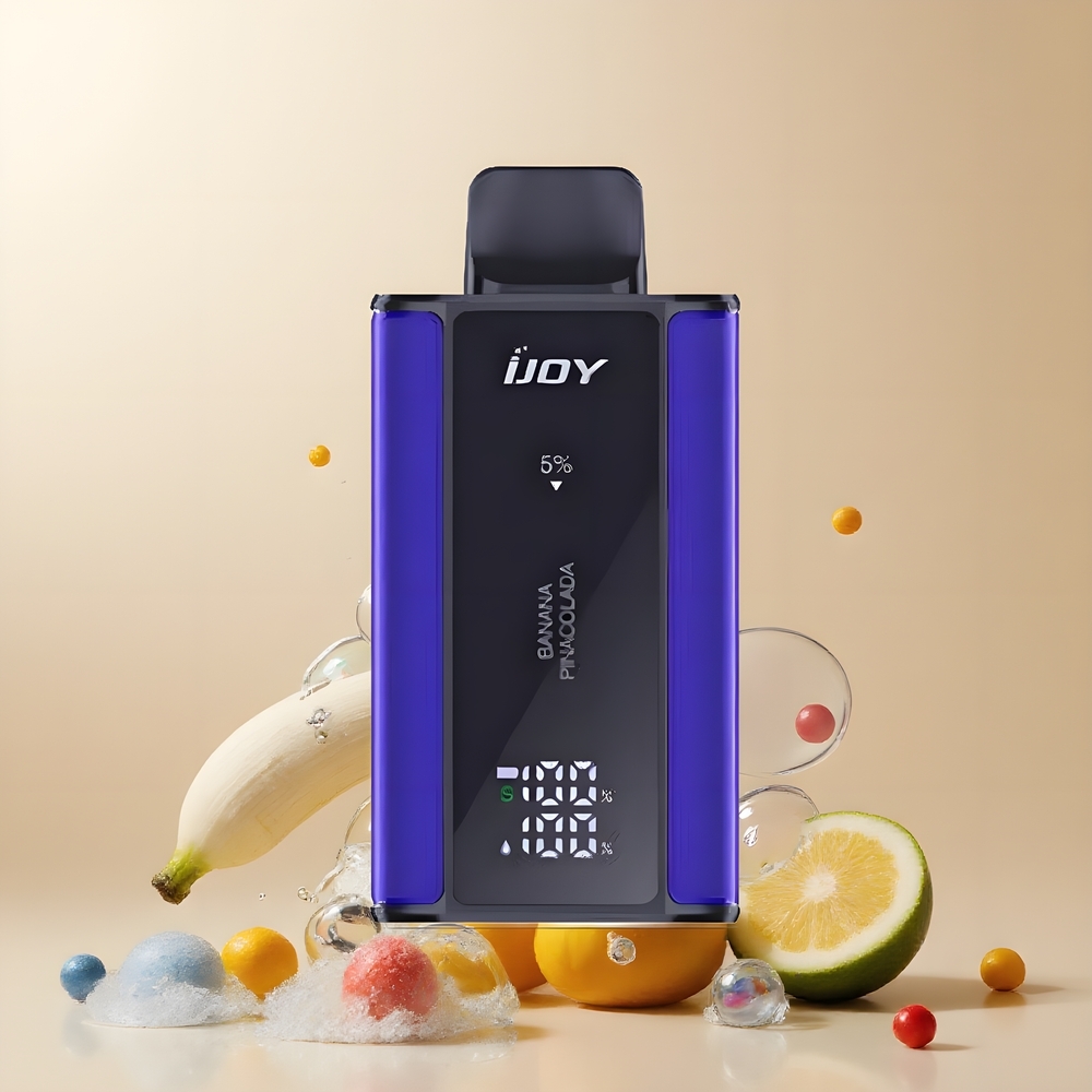 IJOY Captain 10000 Puffs Disposable Vape - 18ml E-liquid 5 Nikotin 650mAh Batteri Typ-C-laddning - Grossister Sverige