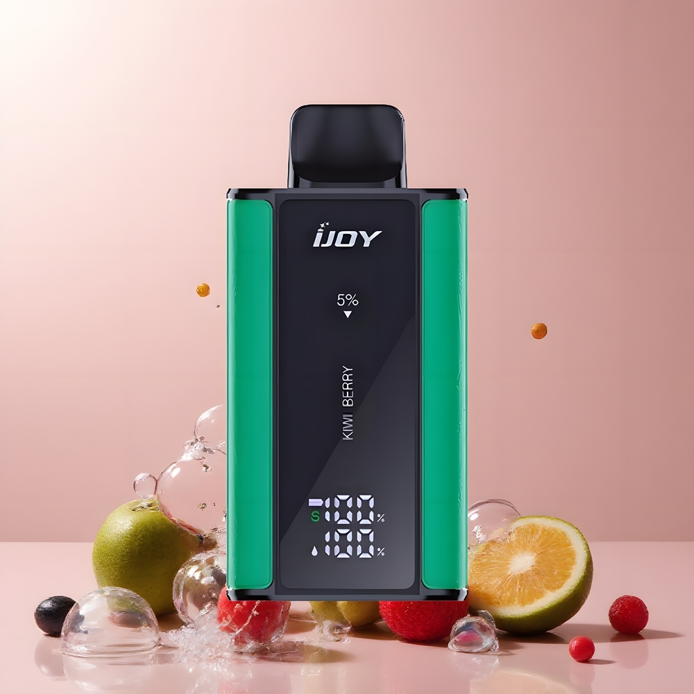 IJOY Captain 10000 Puffs Disposable Vape - 18ml E-liquid 650mAh Battery Type-C Laddning 5 Nikotin - Grossister Sverige
