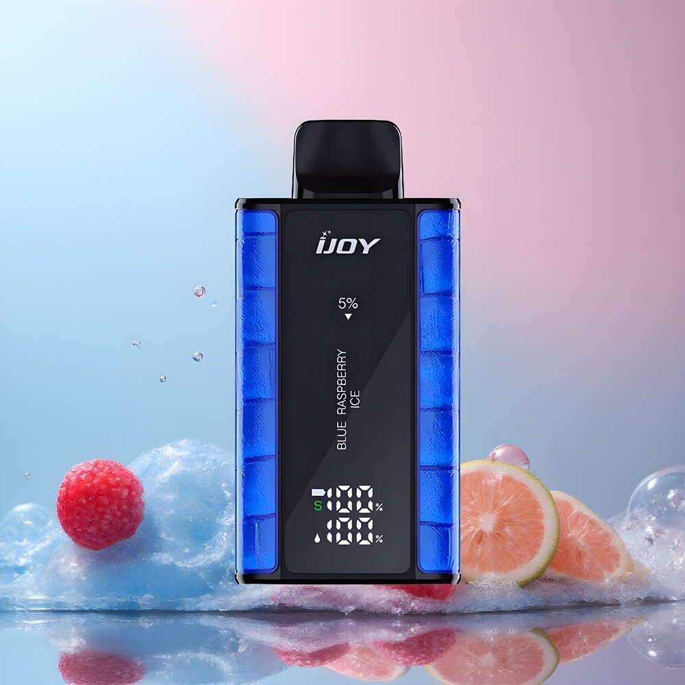 IJOY Captain 10000 Puffs Disposable Vape 18ml 5 Nikotin Typ-C-laddning 650mAh Justerbar Effekt grossister Sverige
