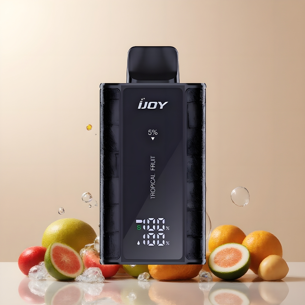 IJOY Captain 10000 Puffs Disposable Vape – 18ml E-liquid 650mAh Justerbar Effekt Type-C-laddning grossister Sverige