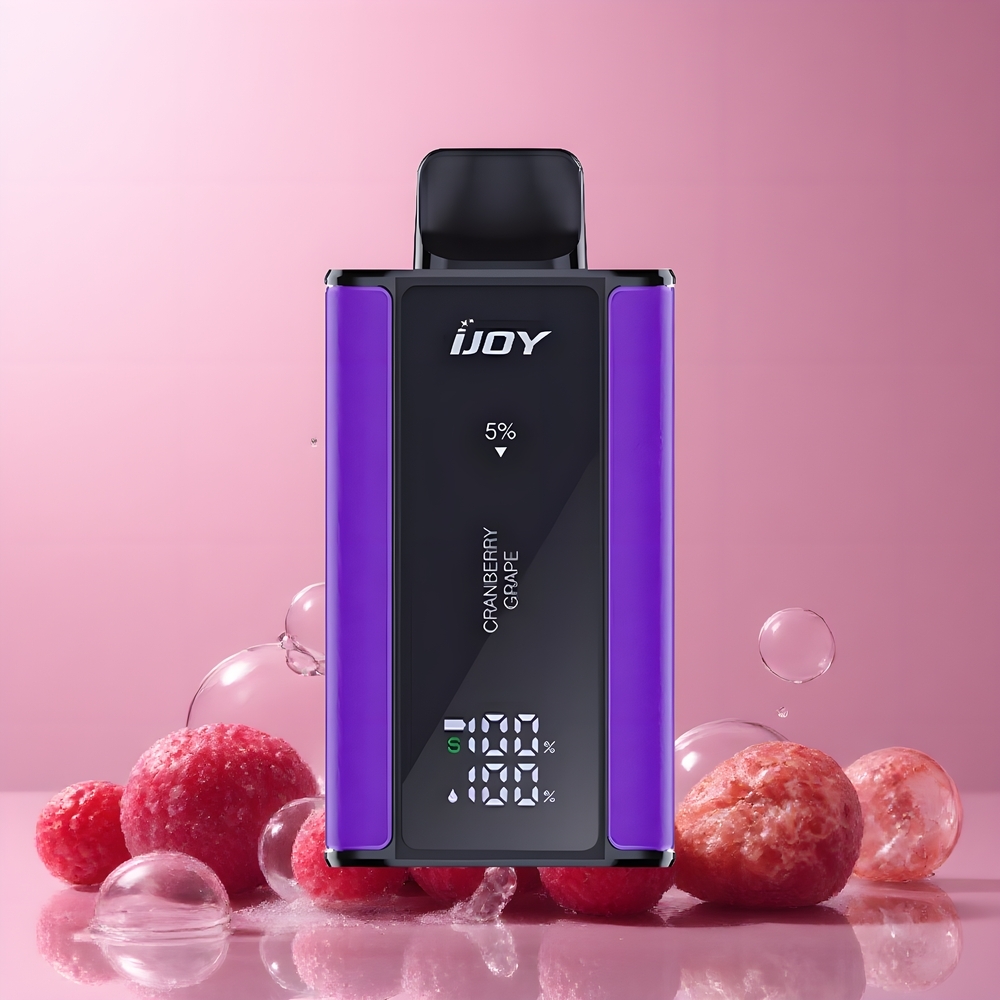 IJOY Captain 10000 Puffs Grossister Sverige – 650mAh 18ml 5 Nikotin Justerbar Effekt Type-C-laddning