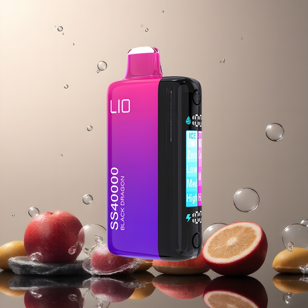 IJOY LIO SS40000 Disposable Vape 40000 Puffs 22ML 30mg/50mg 1100 mAh TYPE-C grossister Sverige