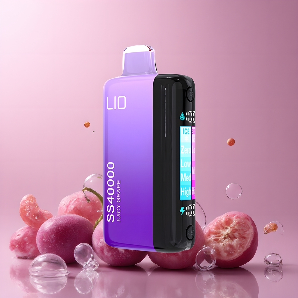 IJOY LIO SS40000 Disposable Vape grossister Sverige – 40000 puffar 22ML 1100 mAh TYPE-C