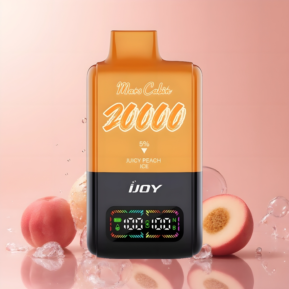 IJOY Mars Cabin 20000 Puffs Disposable Vape 20ML 50mg 05 Ohm Dual Mesh Coil TYPE-C grossister Sverige