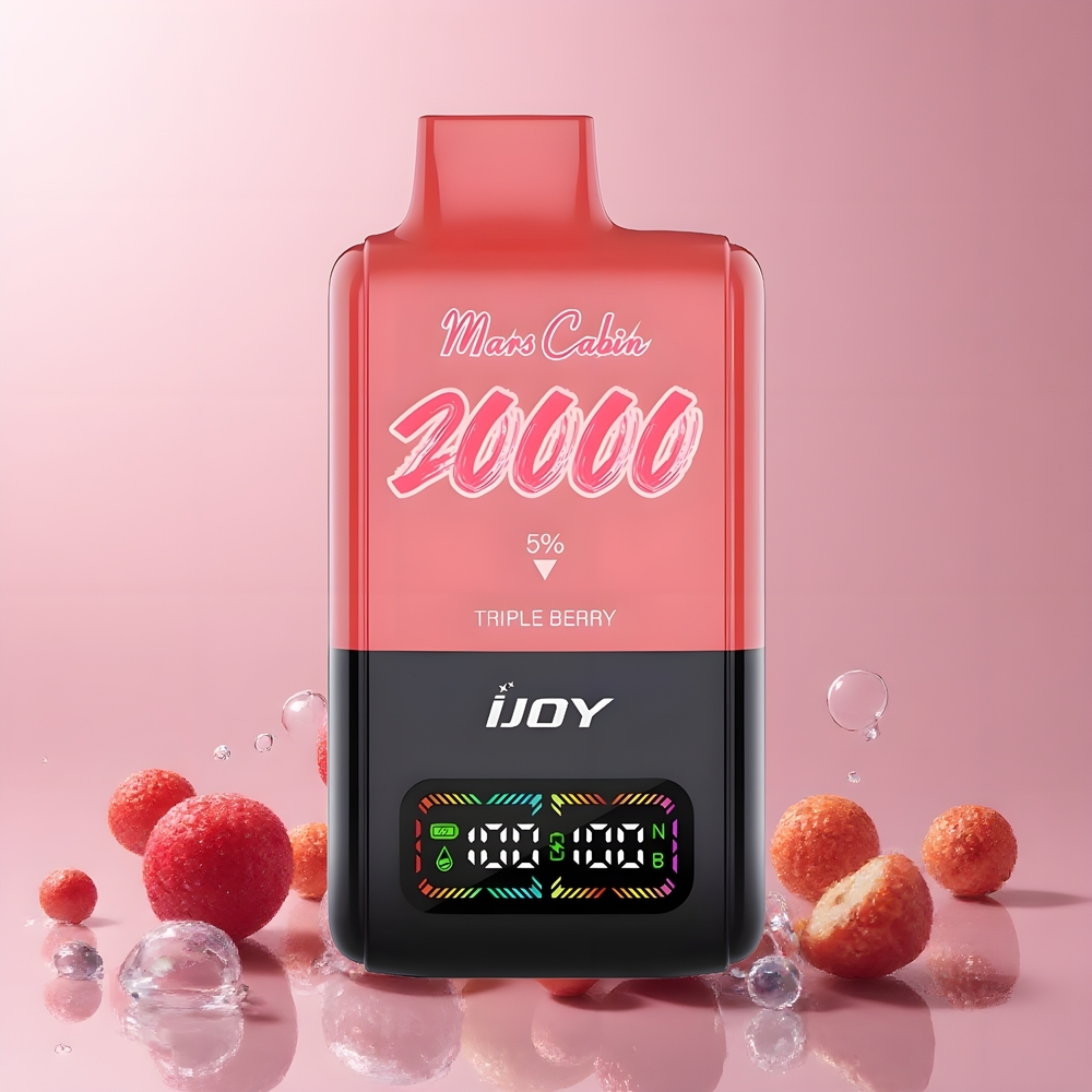 IJOY Mars Cabin 20000 Puffs Disposable Vape 20ML 50mg 05 Ohm Dual Mesh Coil TYPE-C grossister Sverige