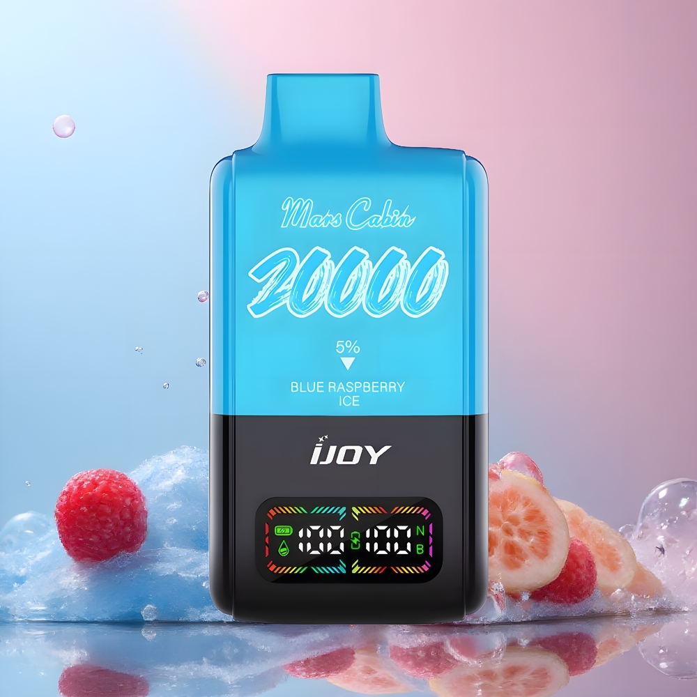 IJOY Mars Cabin 20000 Puffs Disposable Vape – 20ML E-liquid 05 Ohm Dual Mesh Coil TYPE-C Laddningsstation grossister Sverige