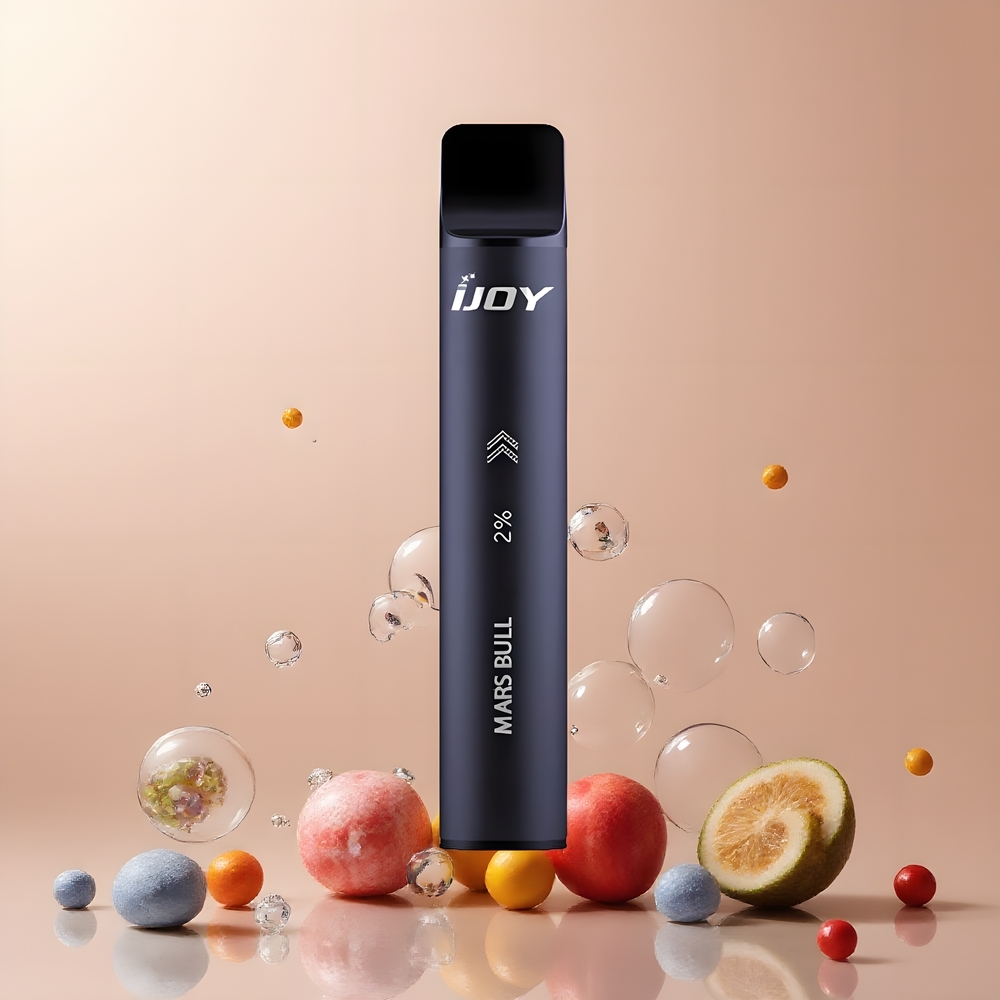 IJOY Mars Cabin 600 Puffs Disposable Vape Grossister Sverige – 2ml E-liquid 100mAh Battery Type-C Laddningsfodral 10 Ohm Mesh Coil