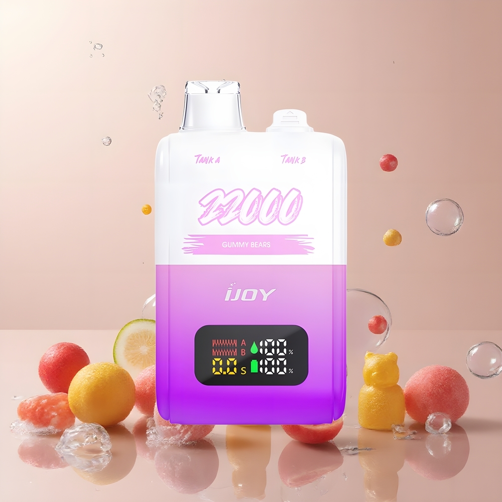 IJOY SD 22000 Puffs Disposable Vape 15ML + 15ML 50mg Typ-C Laddning grossister Sverige