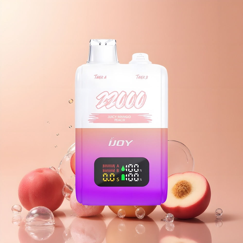IJOY SD 22000 Puffs Disposable Vape 15ML + 15ML 50mg Typ-C-laddning grossister Sverige