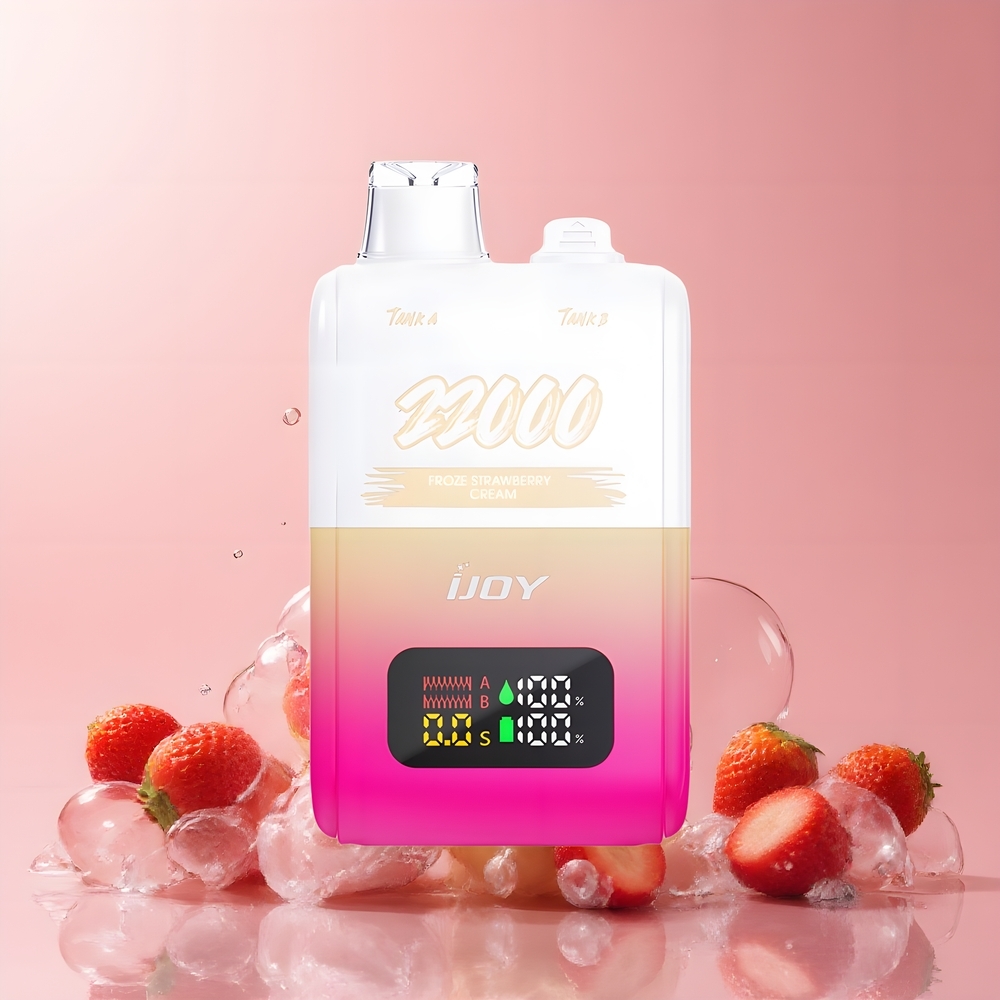 IJOY SD 22000 Puffs Disposable Vape 15ML + 15ML 50mg Type-C Laddning 650 mAh grossister Sverige