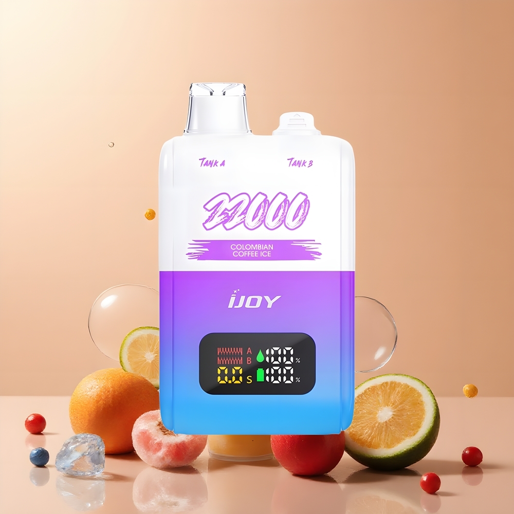 IJOY SD 22000 Puffs Disposable Vape – 15ML + 15ML 50mg Nikotin 650 mAh Type-C Laddning grossister Sverige