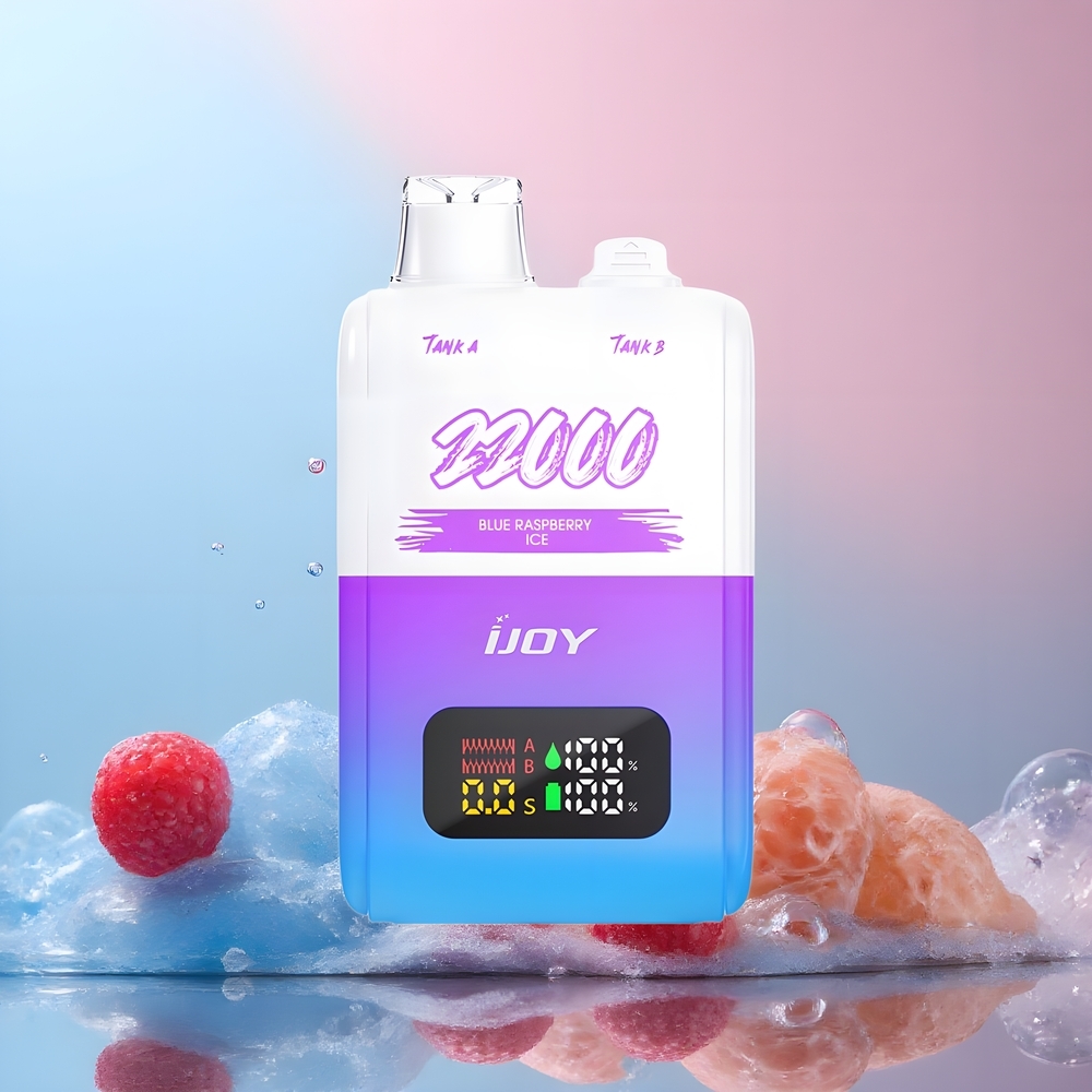 IJOY SD 22000 Puffs Disposable Vape – 15ML + 15ML E-liquid 650 mAh Type-C laddning grossister Sverige