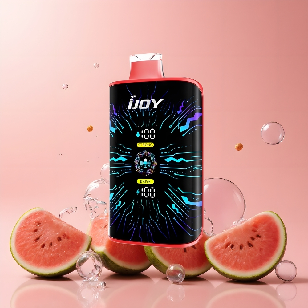 IJOY SD 40000 Puffs 20ML 5 Nikotin Justerbar Luftflöde  Effekt Grossister Sverige Vattenmelon-is