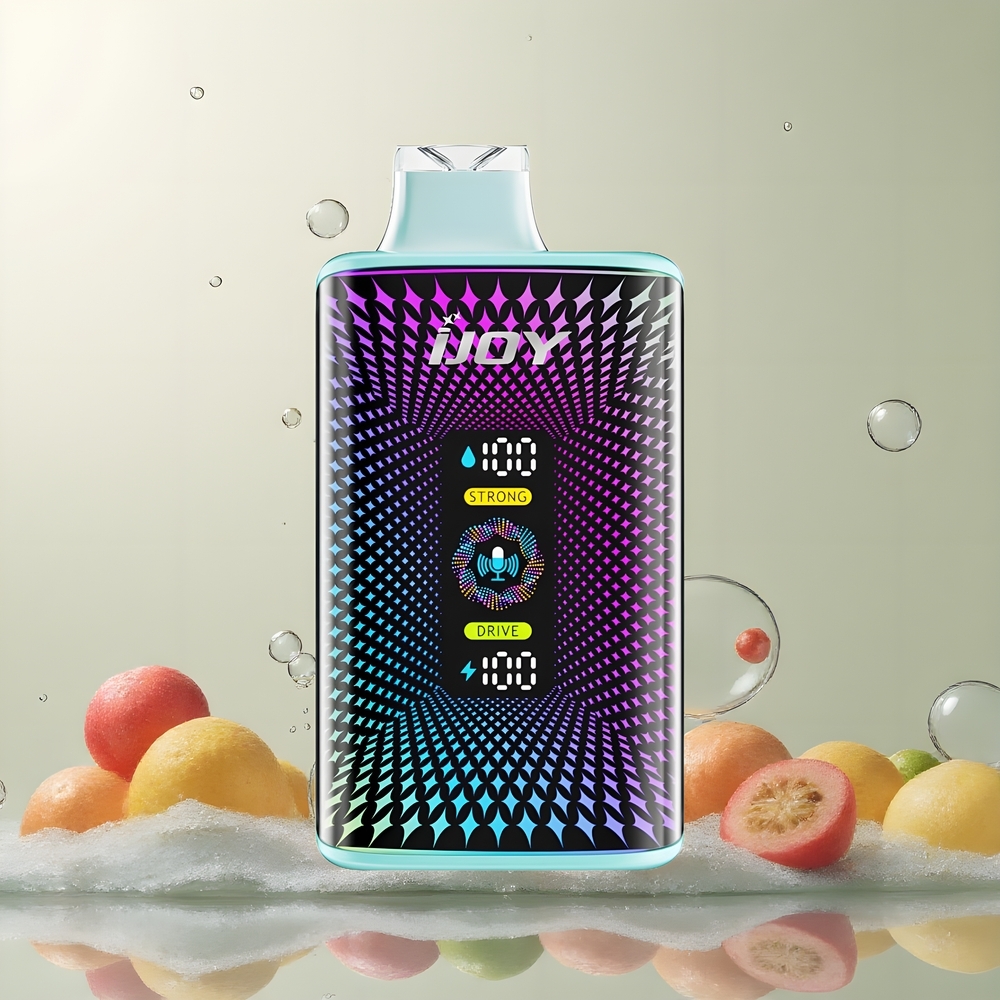 IJOY SD 40000 Puffs 20ML 5 Nikotin Justerbar Luftflöde  Effekt grossister Sverige Miami-mint