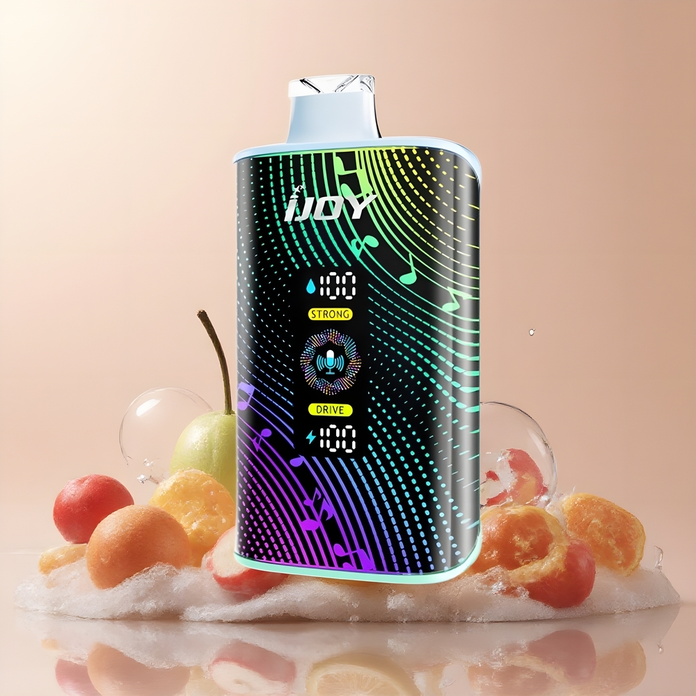 IJOY SD 40000 Puffs 20ML 5 Nikotin Justerbar Luftflöde  Effekt grossister Sverige Sour Apple-is