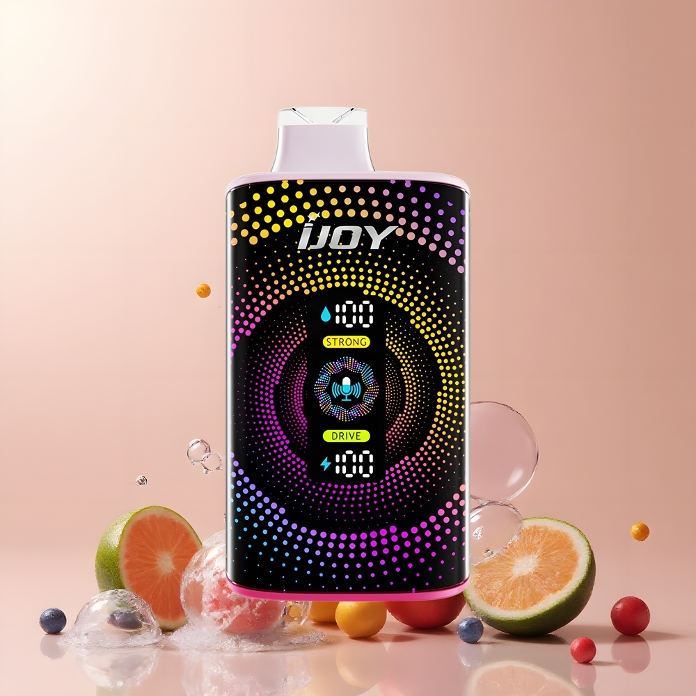 IJOY SD 40000 Puffs Disposable Vape 20ML 5 Nikotin 750mAh Type-C Laddning Grossister Sverige