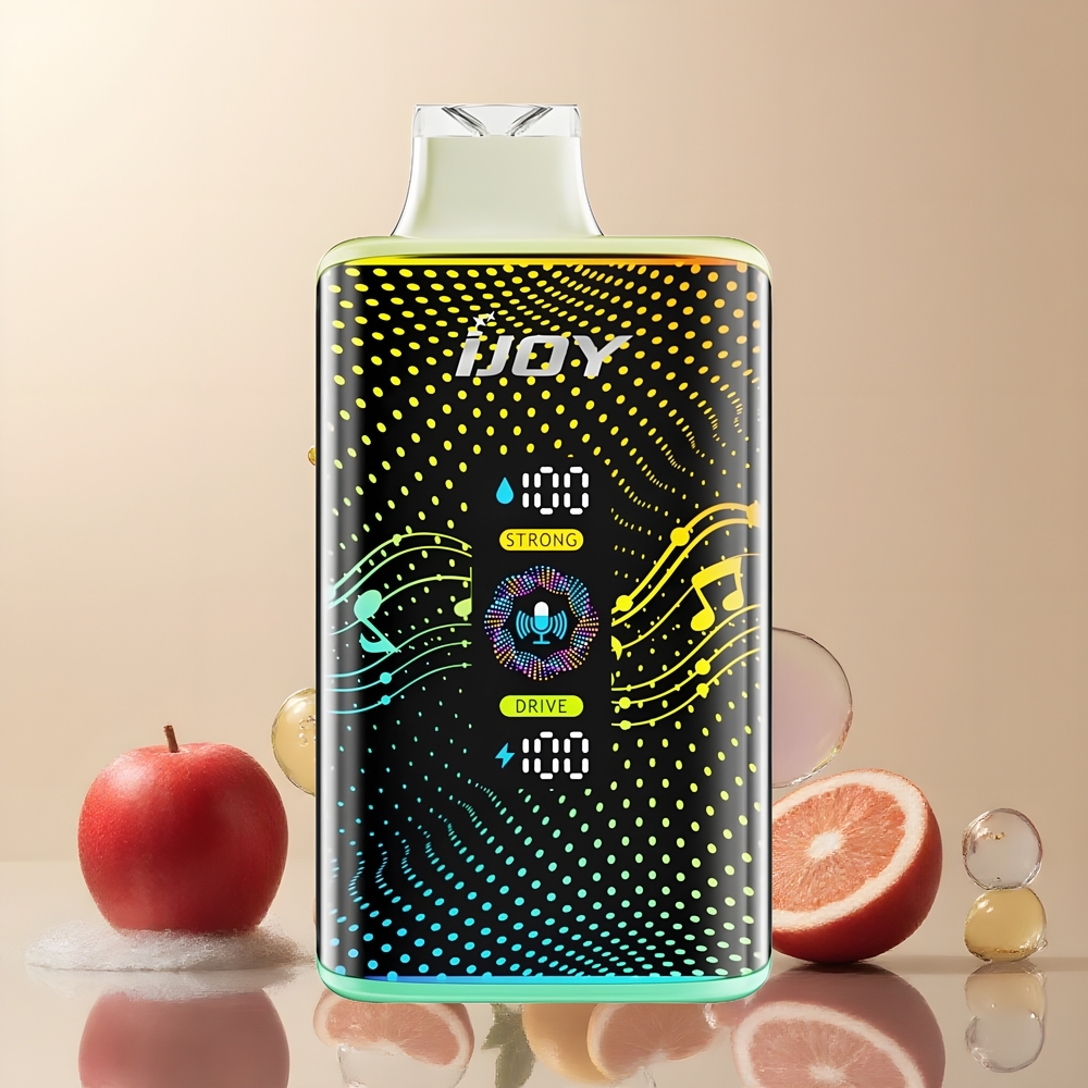 IJOY SD 40000 Puffs Disposable Vape Grossister Sverige – 20ML E-liquids 750mAh Typ-C-laddning Justerbar Luftflöde
