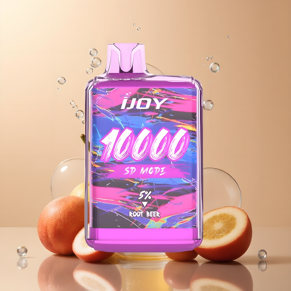 IJOY SD10000 Disposable Vape - 10000 Puffar 20ml E-vätska 5 Nikotin Justerbar Effekt Type-C-laddning - grossister Sverige