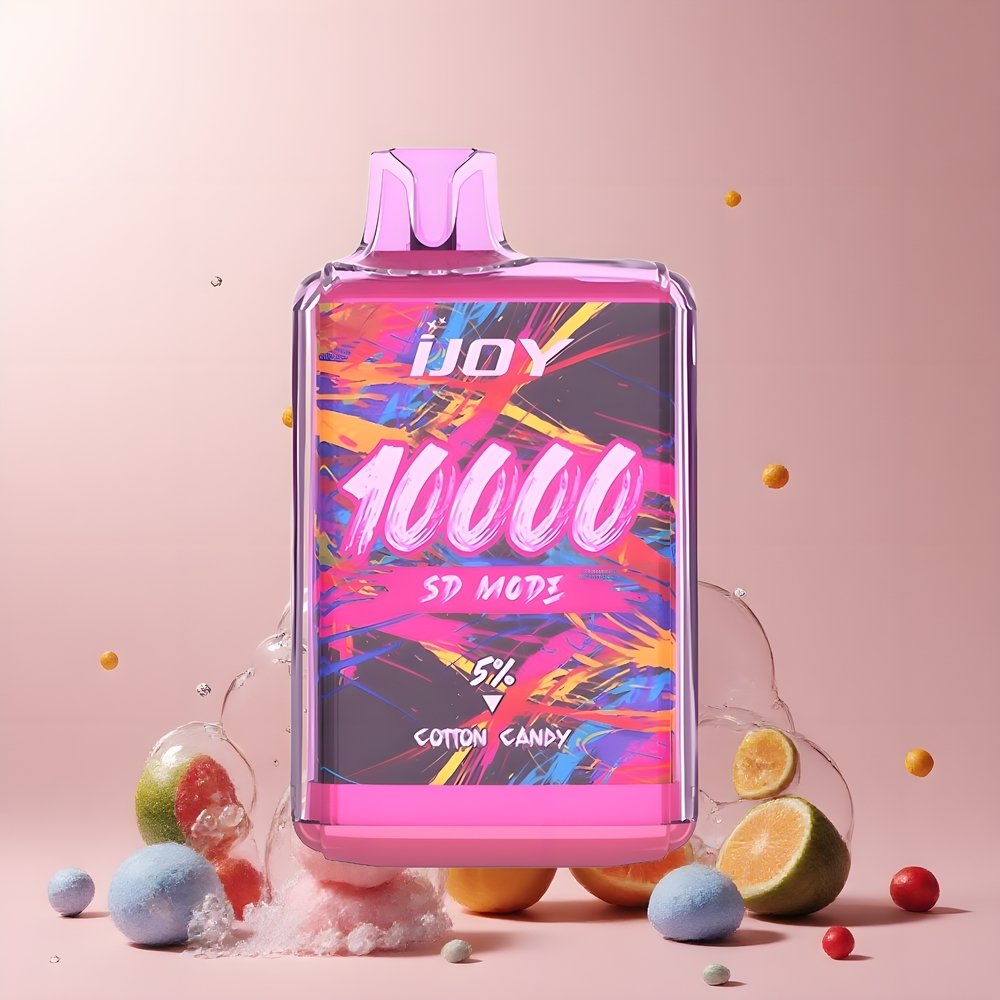 IJOY SD10000 Disposable Vape 10000 Puffs 20ml 5 Nikotin Type-C Laddning Grossister Sverige