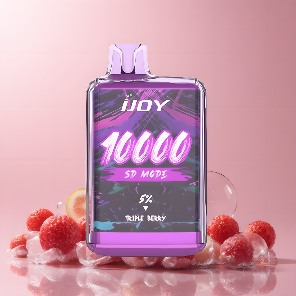 IJOY SD10000 Disposable Vape 10000 puffar 20ml 5 nikotin Type-C laddning grossister Sverige