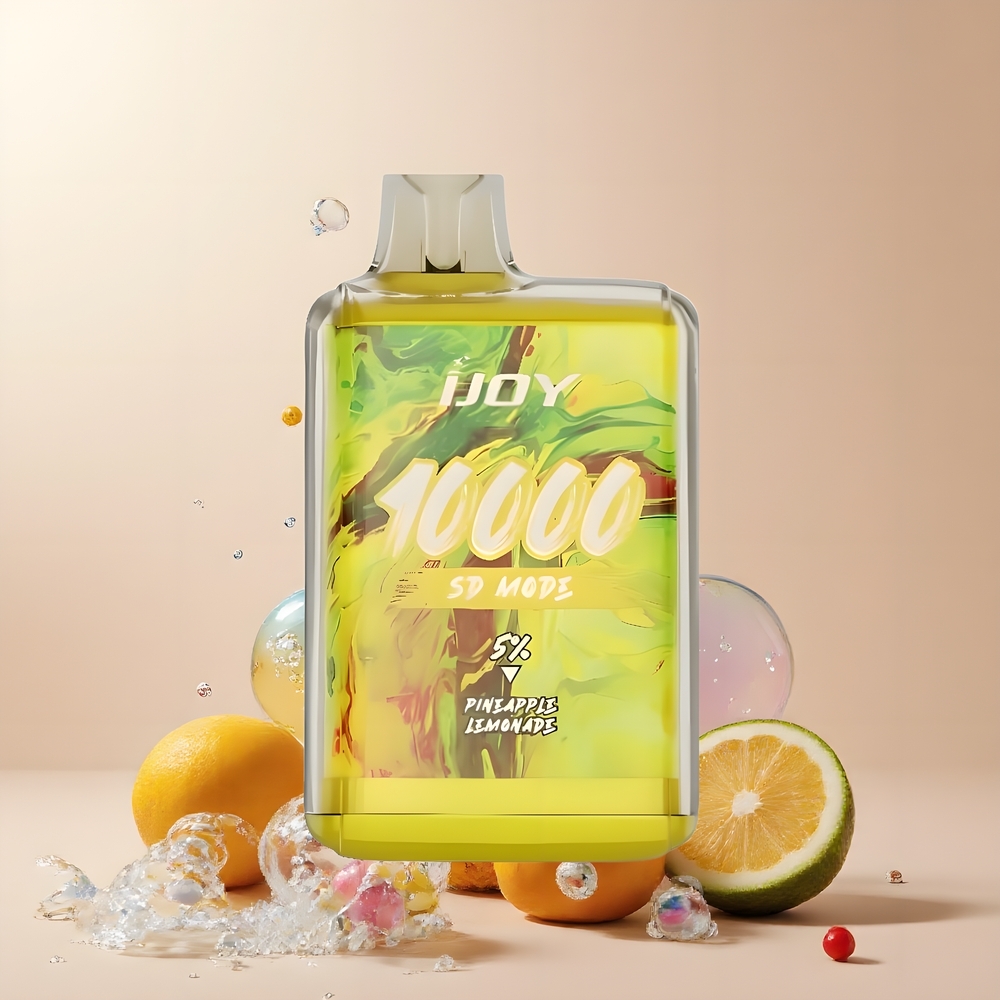 IJOY SD10000 Disposable Vape 10000 puffar 20ml e-vätska 5 nikotin Type-C laddning grossister Sverige