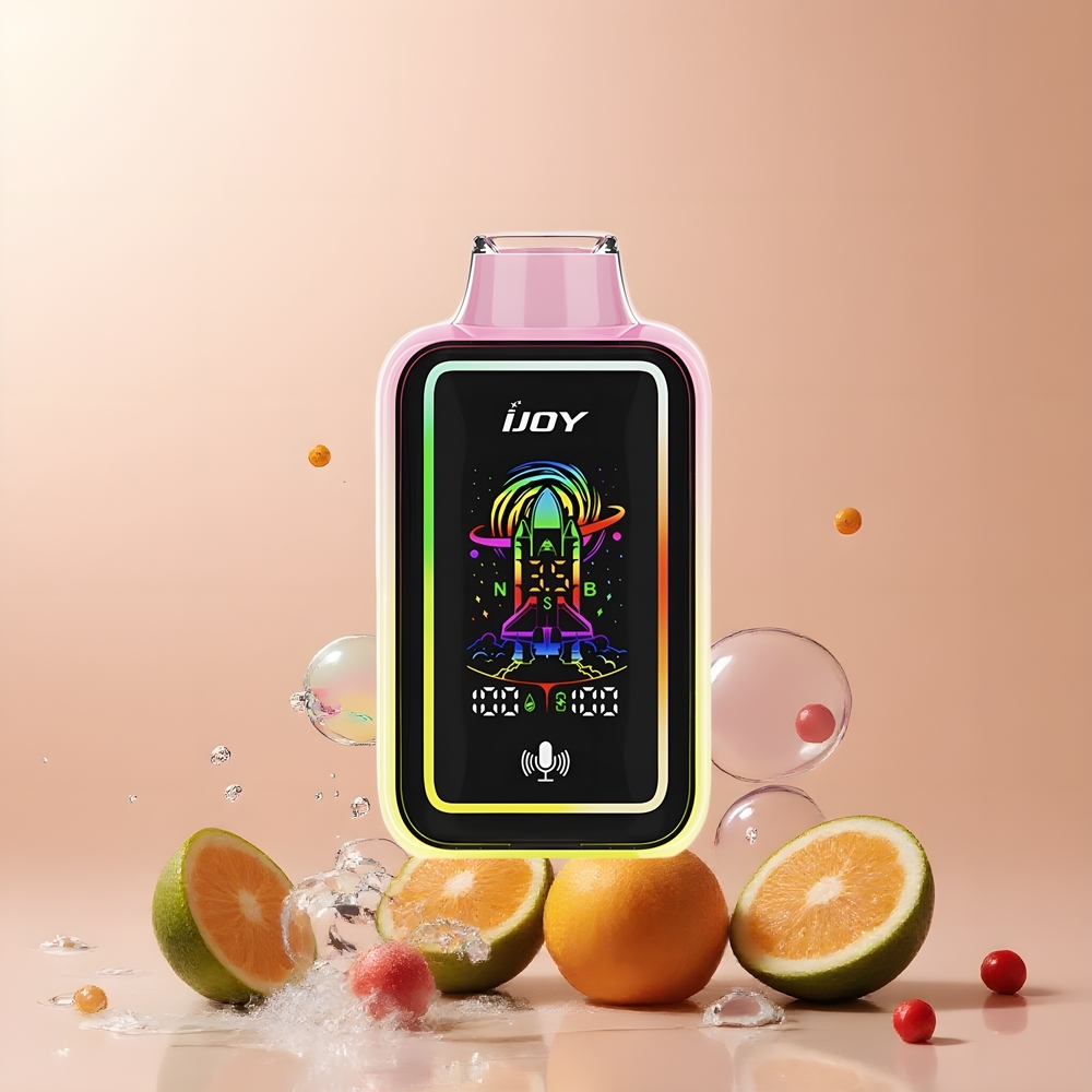 IJOY URANUS 25000 Puffs Disposable Vape 20ML 50mg Typ-C grossister Sverige Justerbar Luftflöde  Effekt