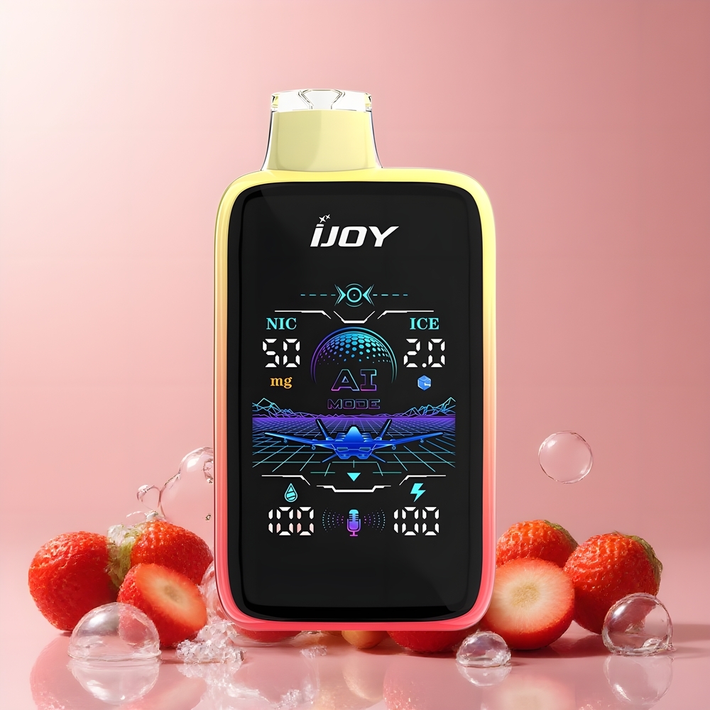 IJOY Uranus Mate 40000 Puffs Disposable Vape - 20ML E-Liquid 1100mAh ICE-kontroll Justerbar Luftflöde Type-C laddning - Grossister Sverige