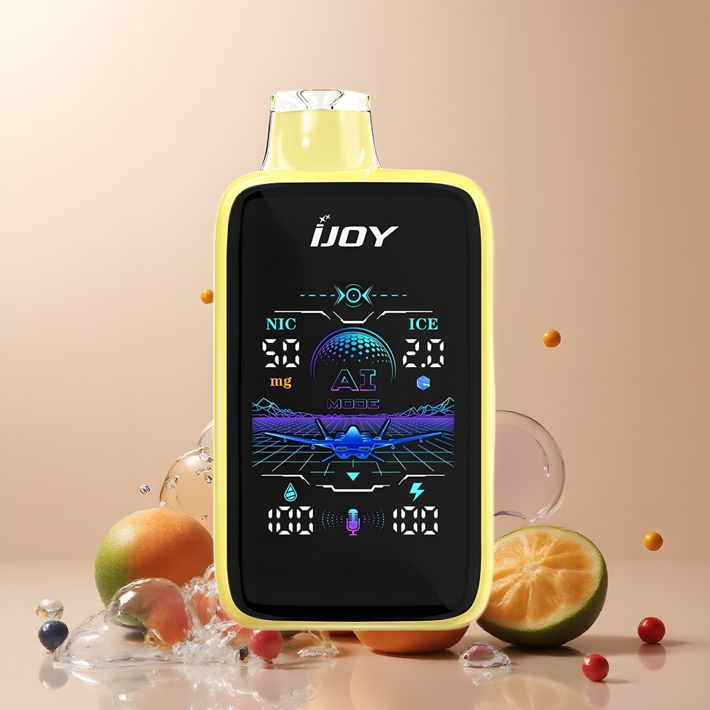 IJOY Uranus Mate 40000 Puffs Disposable Vape med ICE CONTROL 20ML E-LiquID 1100MAH batteri och TYPE-C laddning - grossister Sverige