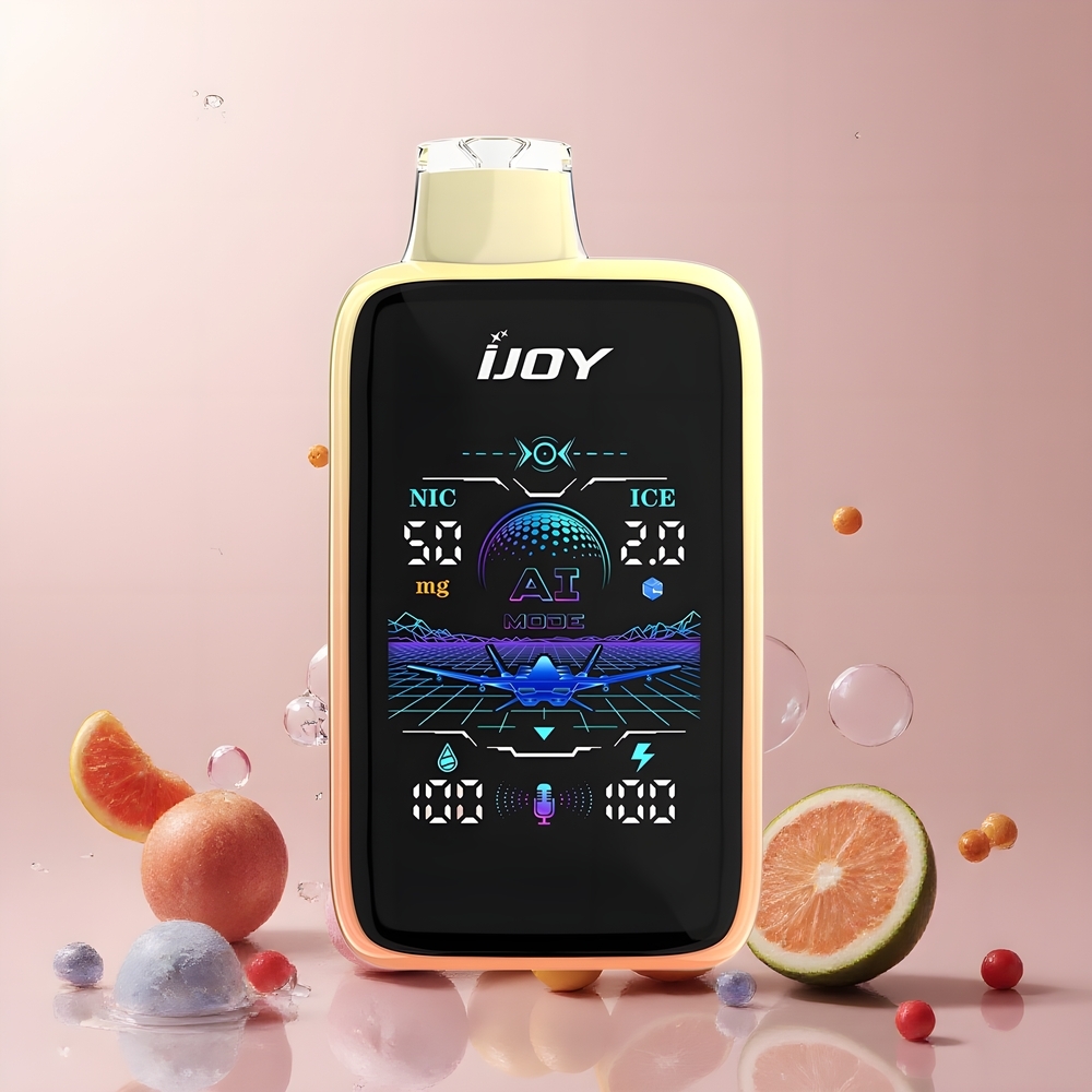 IJOY Uranus Mate 40000 Puffs Disposable Vape med ICE0-ICE3 20ML E-Liquid 1100MAH  TYPE-C grossister Sverige