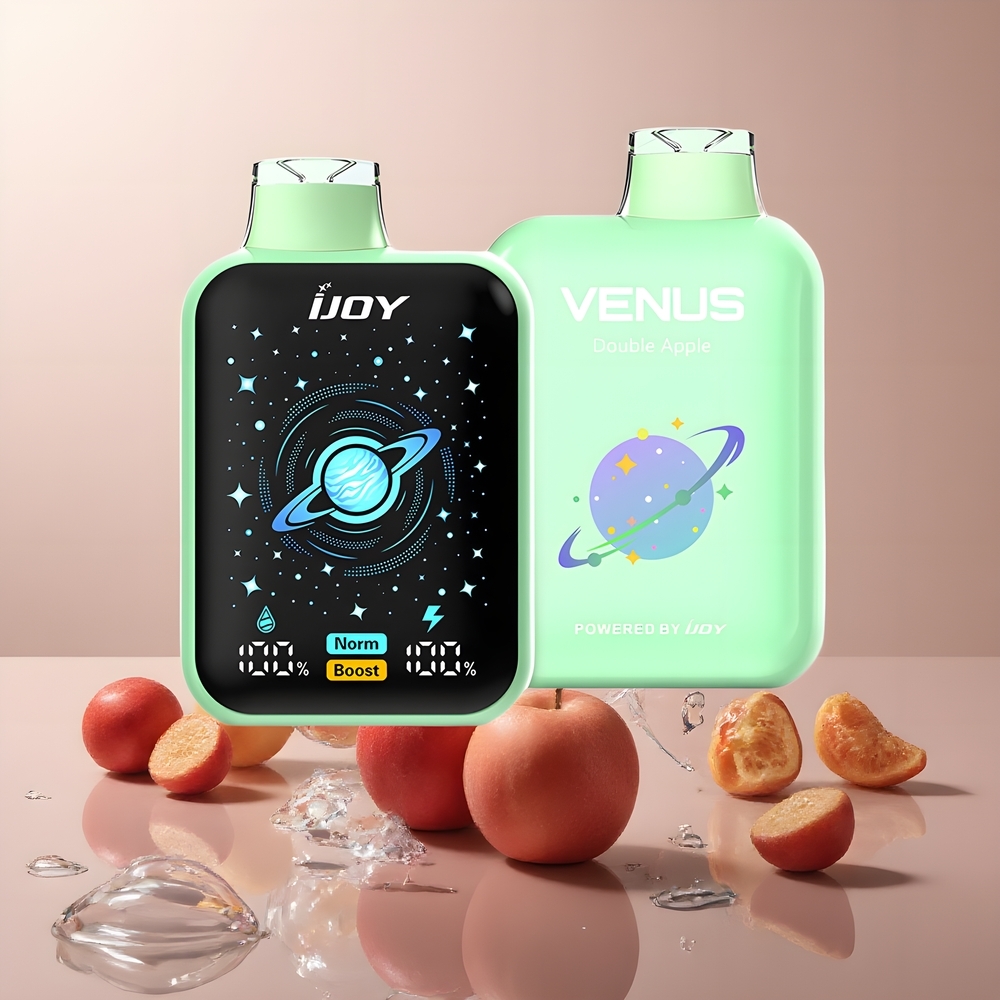 IJOY VENUS 25000 Puffs Disposable Vape 20ML 900 mAh TYPE-C grossister Sverige Dubbelt äpple