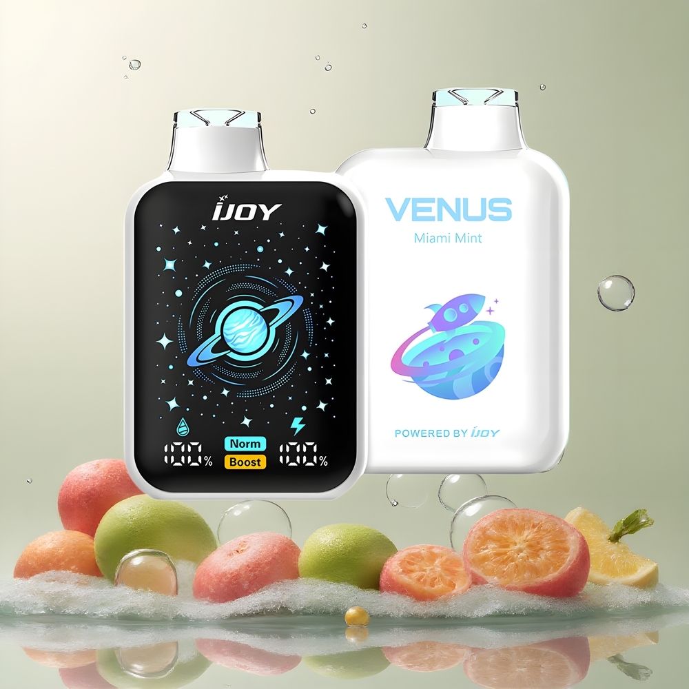IJOY VENUS 25000 Puffs Disposable Vape 20ML 900 mAh TYPE-C grossister Sverige Miami Mint