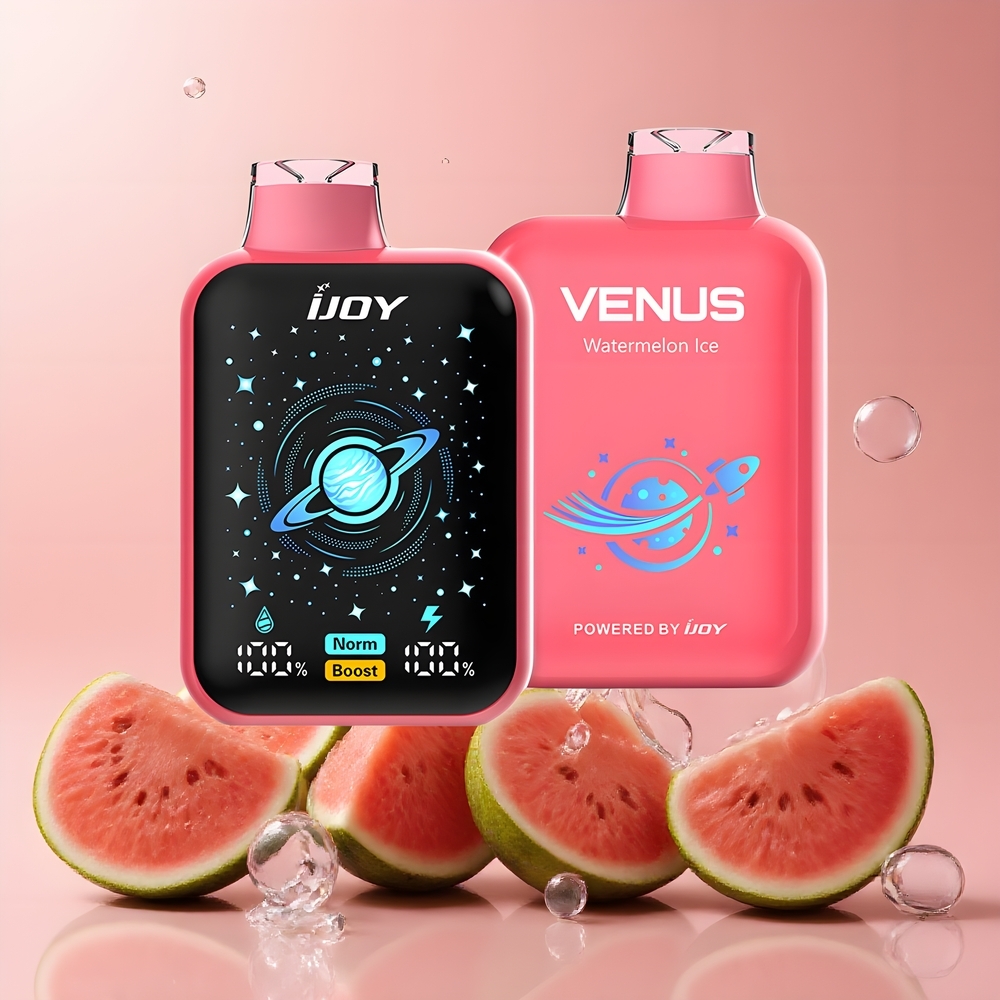 IJOY VENUS 25000 Puffs Disposable Vape – 20ML E-liquid 900 mAh TYPE-C Adjustable Airflow – grossister Sverige