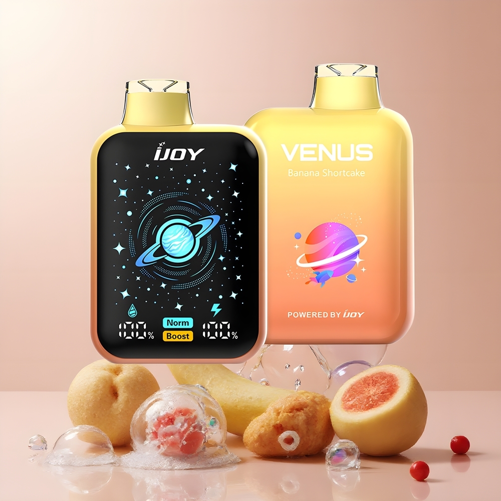 IJOY VENUS 25000 Puffs Disposable Vape – 20ML E-liquids 900 mAh TYPE-C Justerbar Luftflöde Grossister Sverige
