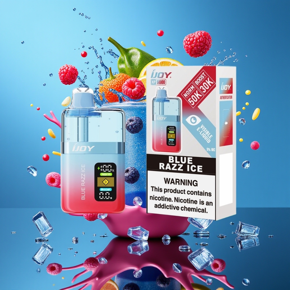 IJOY XP50000 Engångsvape - 50000 Puffs 1000 mAh 50mg/ml Nikotin Typ-C-laddning - grossister Sverige