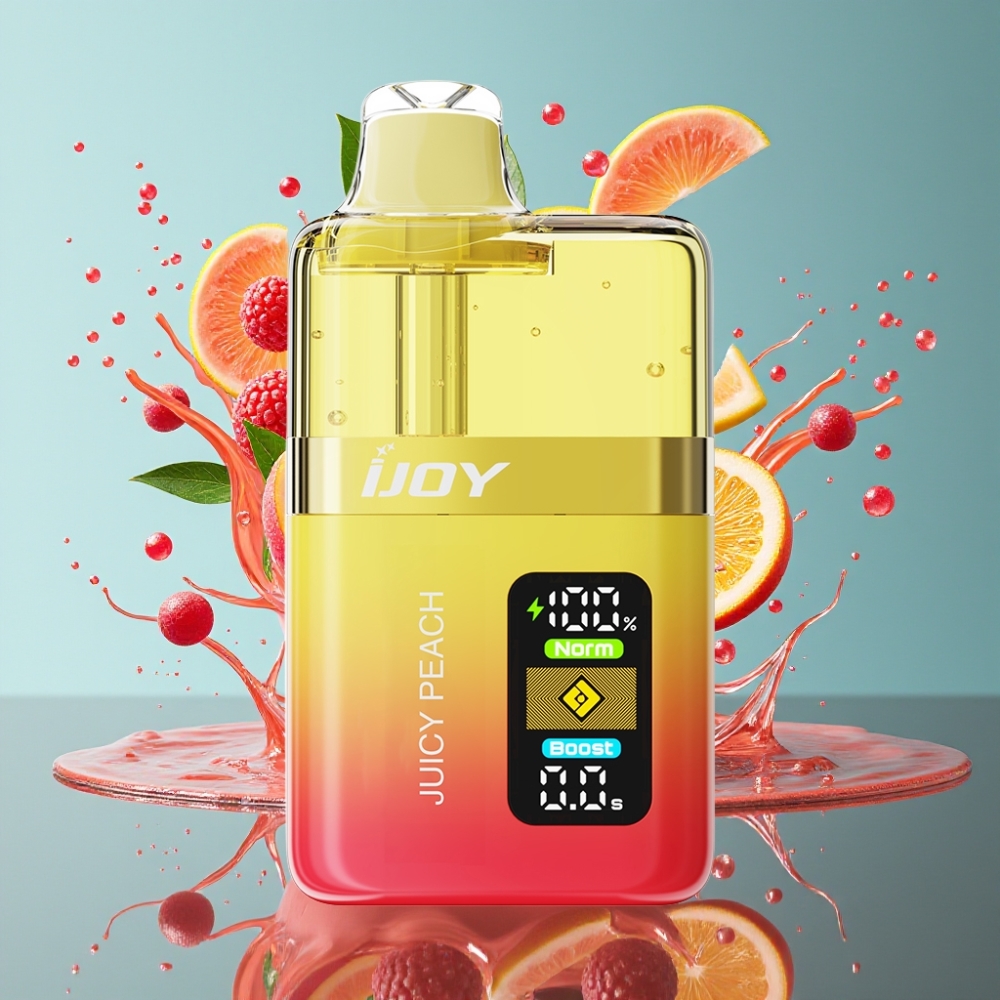 IJOY XP50000 Engångsvape 50000 Puffs 50mg/ml 1000 mAh Type-C grossister Sverige Saftig persika