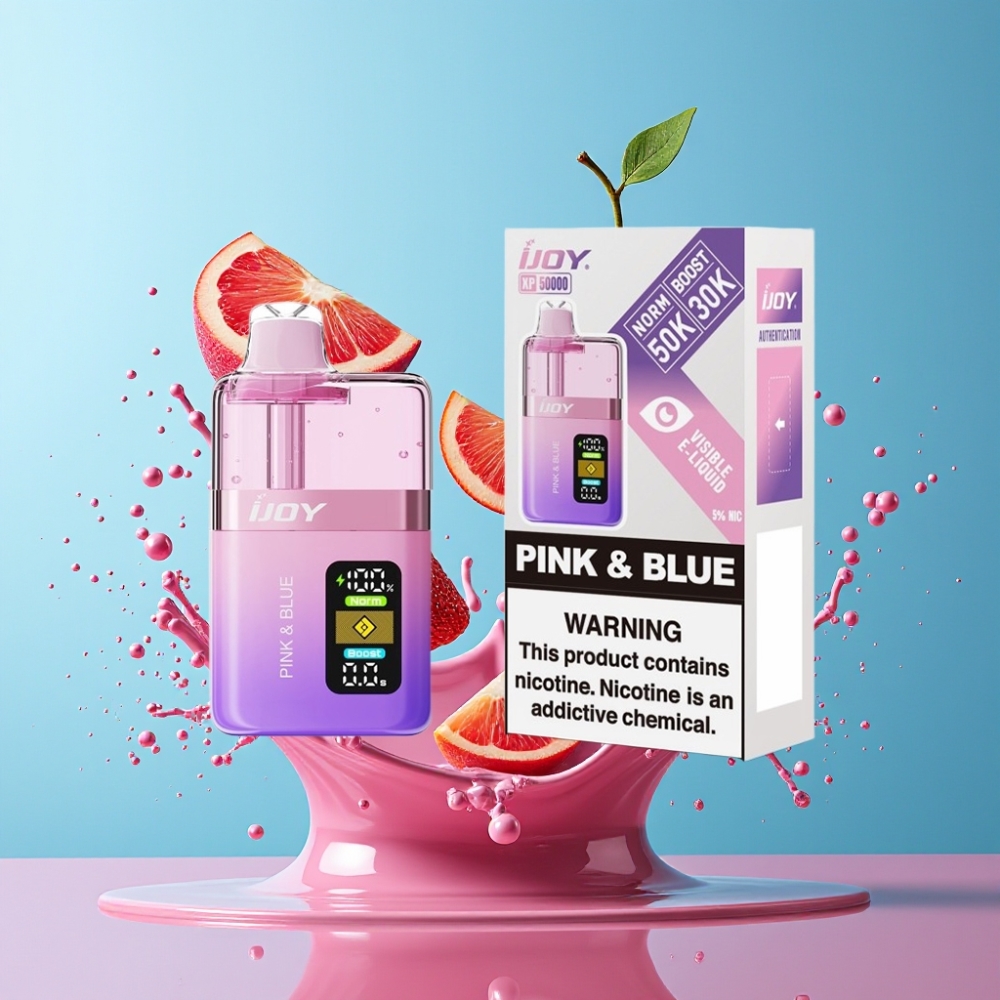 IJOY XP50000 Engångsvape 50000 puff Normal Mode / 30000 puff Boost Mode 50mg/ml 1000 mAh grossister Sverige