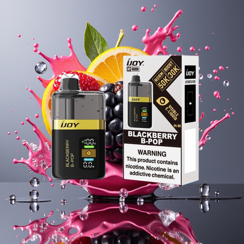 IJOY XP50000 Engångsvape Grossister Sverige – 50000 Puffs 50mg/ml Nikotin 1000 mAh Batteri Typ-C-laddning