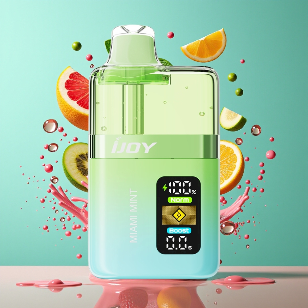 IJOY XP50000 Grossister Sverige - 50000 Puffs 1000 mAh Type-C Justerbar Luftflöde 50mg/ml Nikotin