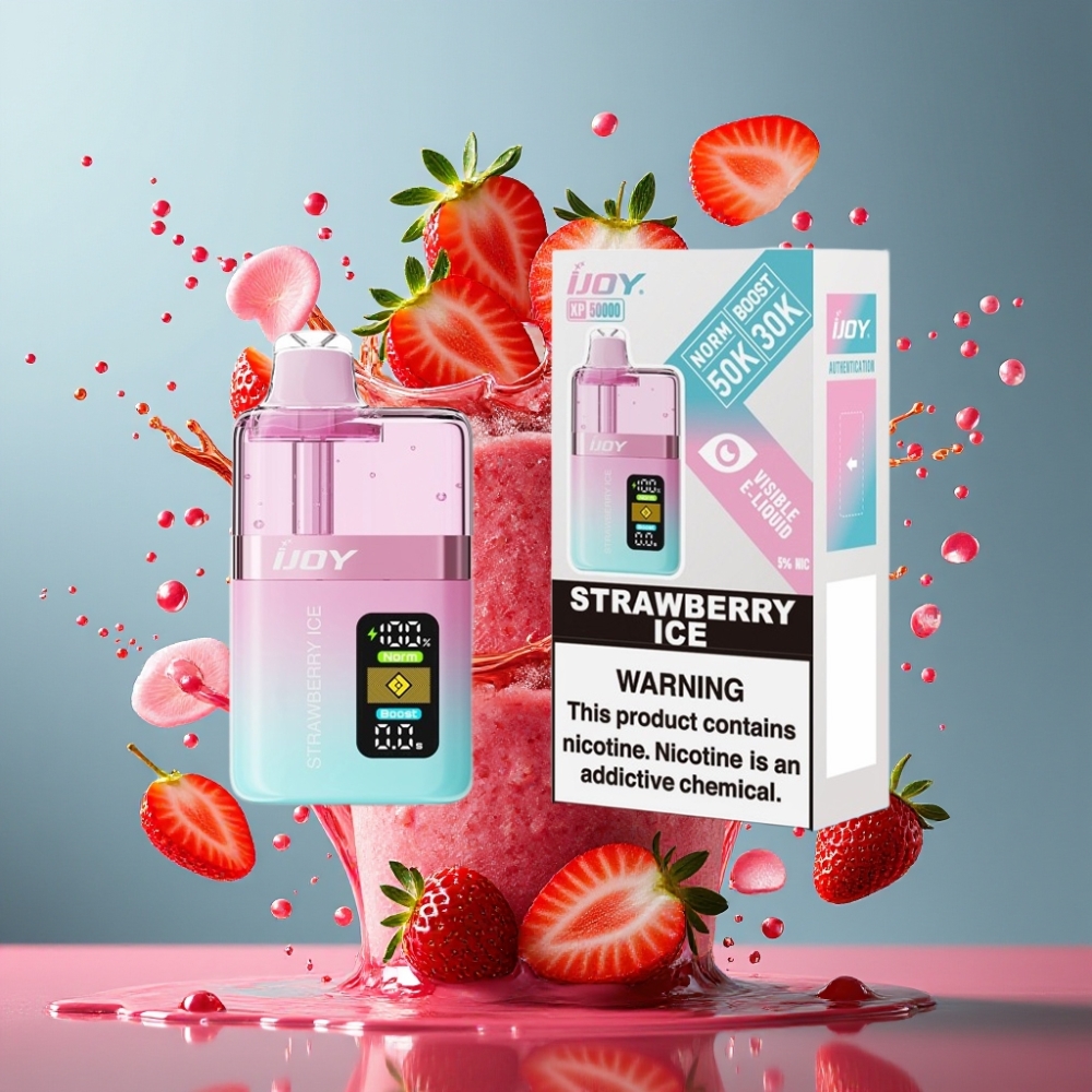 IJOY XP50000 Grossister Sverige Engångsvape - 50000 puffar 50mg/ml nikotin 1000 mAh batteri Typ-C laddning