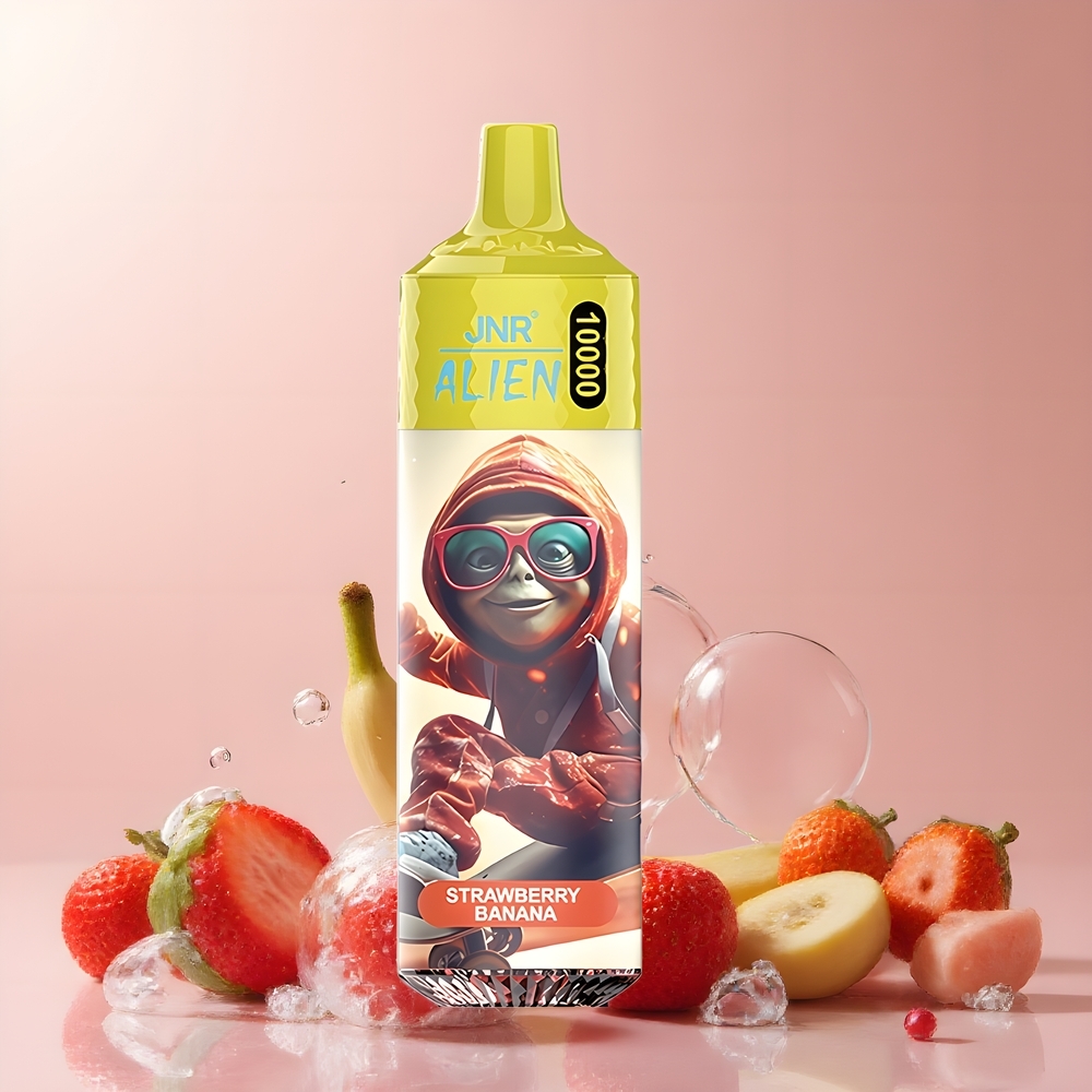 JNR Alien 10000 Puffs 850mAh 20ml E-liquid RGB LED Sporty Design grossister Sverige
