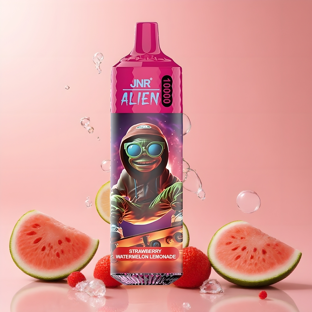 JNR Alien 10000 Puffs 850mAh 20ml RGB LED grossister Sverige