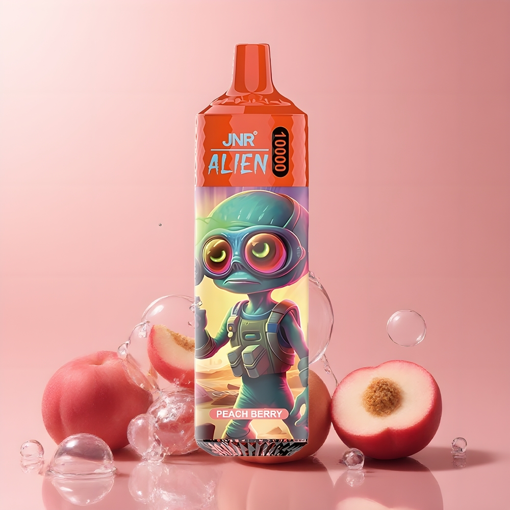 JNR Alien 10000 Puffs 850mAh Batteri 20ml E-vätska Type-C Laddning LED RGB Sportig Design grossister Sverige