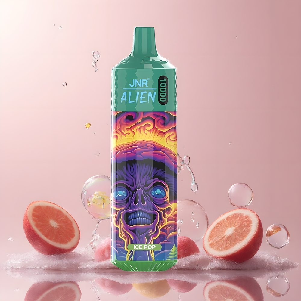 JNR Alien 10000 Puffs Grossister Sverige – 850mAh 20ml E-liquid RGB-belysning Sporty Design
