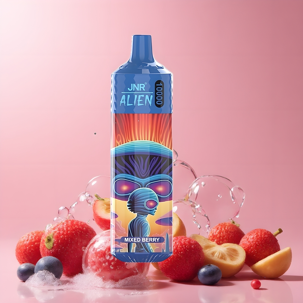 JNR Alien 10000 Puffs Grossister Sverige – 850mAh Batteri 20ml E-liquid RGB-belysning