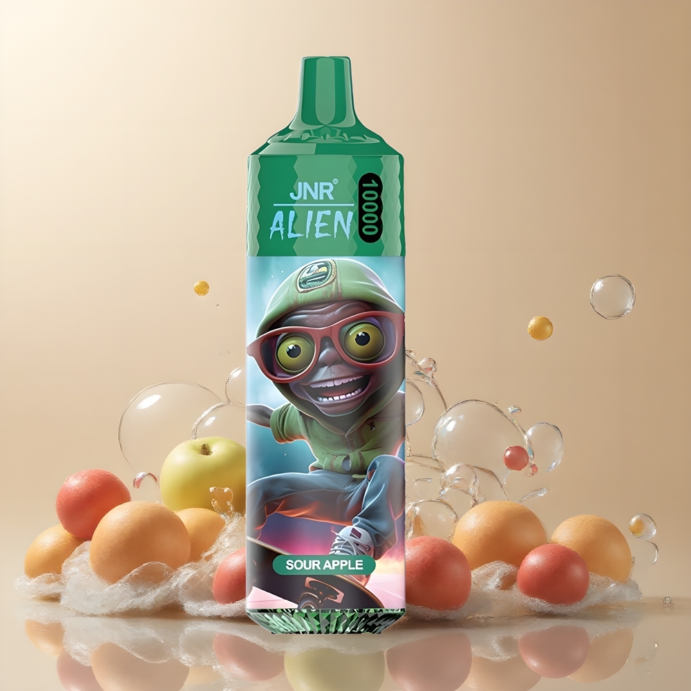 JNR Alien 10000 Puffs Grossister Sverige – 850mAh Batteri 20ml E-liquid RGB-belysning