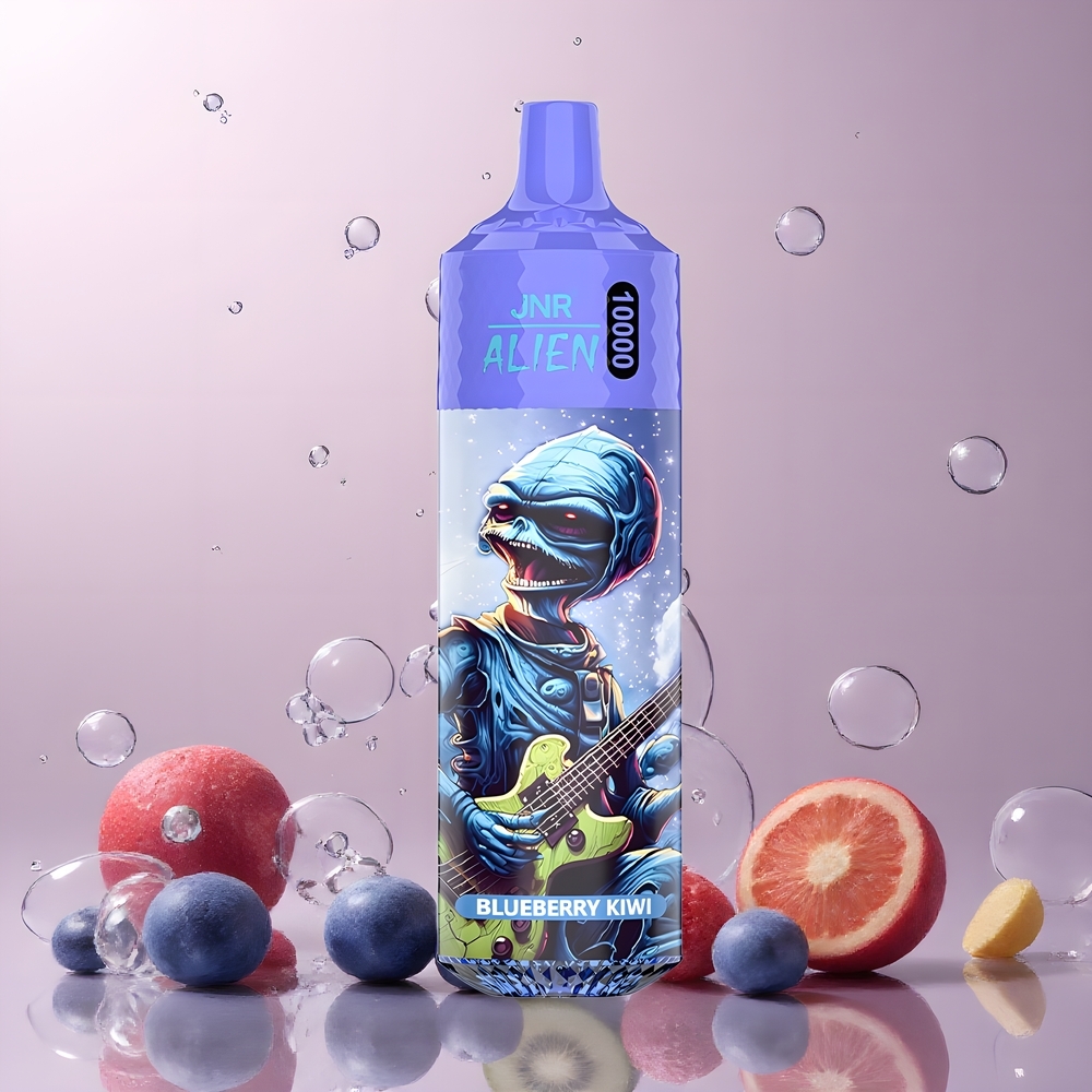 JNR Alien 10000 Puffs Grossister Sverige – 850mAh Batteri 20ml E-vätska RGB-belysning Type-C Snabbladdning