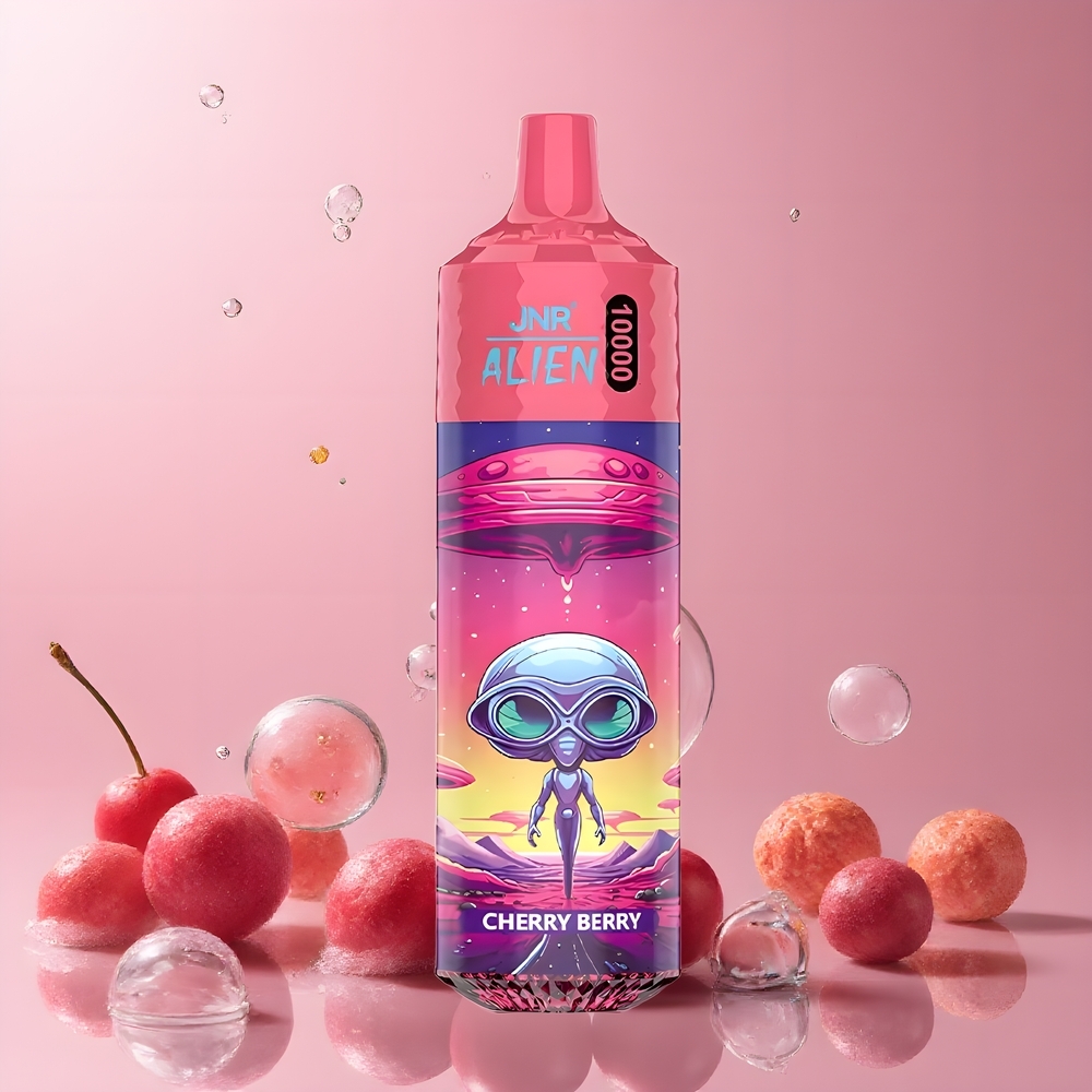 JNR Alien 10000 Puffs Grossister Sverige – 850mAh Batteri 20ml E-vätska Sportig Design RGB-belysning